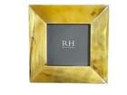 New Restoration Hardware Natural Horn 4x4 Mini Picture Frame