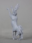 P0psocket  breyer Mini Whinnie Sized  Micro Resin Bucking Mustang Horse Mare