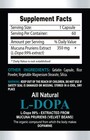 Dopa 99  Extract Powder 350mg - Mucuna - Sports Supplements - 120 Capsules 2 B