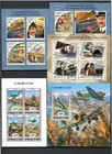 Airplanes Pioneers Of Aviation - Collection Of 72 S s Mnh From 2017-2018  cna439