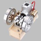 Enginediy M90 Horizontal Hit   Miss Gas Full Metal Ic Engine Model