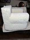 Pottery Barn My 1st Size Anywhere Chair Inserts   Cover Cream Sherpa 18x16x20