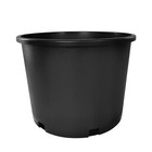 10 Pcs 10 Gallon Black Plastic Plant Nursery Pot Container Grow Flower Garden