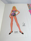 Vintage Mattel 1976 Barbie  fashion Originals  Uncut Paper Dolls - Whitman - Nos