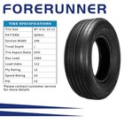 9 5l-15 Set 2 Tires Farm Implement 9 5lx15 12 Ply Ag Tires Tubeless 9 5l 15