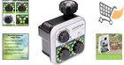 Analog Water Timer Drip Irrigation Garden Rain Delay 3 Dial Control