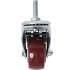  Swivel Caster Wheels 2 Inch Heavy Duty 1 4  - 20 X 1   with Brake  2 Inch