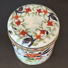 Vintage Daher Biscuit Tin Floral With Lid Made In England 4 