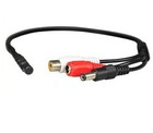 Mini Mic Audio Microphone Cable For Cctv Security Camera Mic With Power Cable