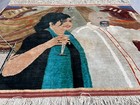 Vintage Afghan Silk Pictorial Rug 2 6 X 3 4     Hand Knotted Art Wall Hanging Rug