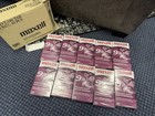 10 Sealed Maxwell T-180 Blank Vhs Tapes 9 Hour Recording Standard Grade