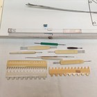 Brother Kh-900 Electroknit Knitting Machine With Attachments Untested