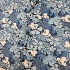 Disney Mickey Mouse Hawaiian Shirt Men Xxl Blue Tropical Button Up Aloha