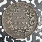 1863 Sarawak 1 Cent Lot n0448