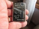 Nos Zippo Cigarette Lighter Classic Street Defend Your Rights Dated C 17