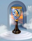 Wizard Chalice Goblet Vintage Renaissance Festival Handmade 11  Tall Drink Magic