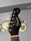 Fender La Brea  Black Mik Vintage Acoustic Electric Guitar 90s Hard Case Include
