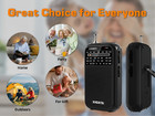 Xhdata D220 Portable Mini Radio Am Fm Sw Shortwave Receiver Pocket Battery Radio
