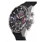 Seiko Chronograph Ssb347p1 Quartz Black Dial Rubber Men s Watch