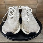 Adidas Womens 9 5 Pureboost Go F36347 Running Athletic Shoes White Gold Sneakers