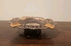 Vintage Fabulous Las Vegas Copper Miniature Roulette Wheel Ashtray Travel Game
