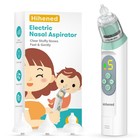 Electric Nasal Aspirator For Babies   Toddlers  Waterproof Nose Cleaner  3 Tips 
