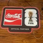 Coca Cola Fifa World Cup 2026 Led Neon Sign Official Partner Genuine