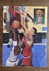 Beckett Magazine January 1997 Houston Rockets Basketball Trading Card Guide Nba