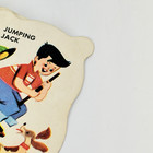 Vintage Built Rite Old Maid Card Game Shaped Cards 440 - Complete