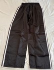 Icon Mma Boxing Ufc Satin Kickboxing Fight Pants Adult Shiny Martial Art Black