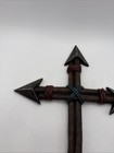 Wall Decor Resin 20    Rustic Wood Looking Cross  Religious Decor    