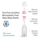 Munchkin Bond Silicone Coated Glass Baby Bottles - Anti-colic Feeding System    
