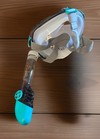 Iclique Ocean Line Full Face Snorkel Mask Flat - Diving Set 180 Panoramic View