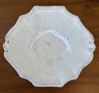 John Derian Astier De Villatte Regence Small Plate Black Terracotta White Glaze