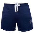 Defy New Men Workout Gym Training Sports Running Casual Fitness Shorts Navy Blue