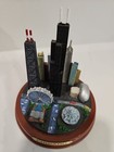 Zizo Usa Chicago City Skyline 3-d Model Bean Sears Tower 4 5   