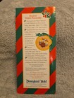Disneyland Hotel At Disneyland Christmas 1995 Brochure Lot Of 1