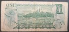 1973 Canada 1 Dollar P85a2  Signatures Lawson-bouey  Acj8250207 