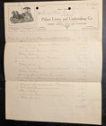 Antique Undertaker Arizona Museum Handwritten Documents Tucson Bisbee Rare