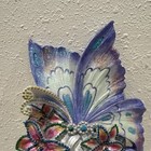Veronese Carnival Mardi Gras Mask Butterfly Cast Resin Decorative Wall Hanging
