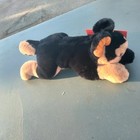 Fao Schwarz Plush Adopt A Pet Stuffed Dog Animal Toy Black Brown 14  2020 New