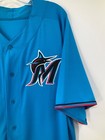 Miami Marlins Game Used Nike Spring Training Jersey Size  50 Year  2023