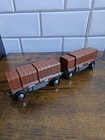 Brio Intercity Wooden Train And Two Freight Wagons