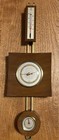 Vintage Mcm Taylor Barometer Thermometer Art Deco Works 