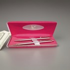 Vtg Centennial Ball Point Pen   Mechanical Pencil Set With Case   Ephemera 70s