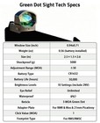 Motion Awake 3 Moa Green Dot Sight For Rmr slimline Rmsc Footprint mos picatinny