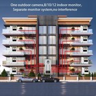 4 3 Inch Monitor Wired Video Door Kit indoor Outdoor Video Intercom System
