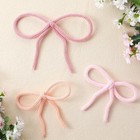 Rattanview 3 Pcs Pink Wall Decor Coquette Nursery Decor For Girls Women Bow