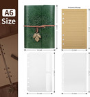 Pu Leather Journal Notebook  Refillable Travel Writing Journals Diary  Gifts For