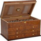 Humidor Supreme Ravello Large Cigar Humidor Wood  Hygrometer - 100 To 155 Cigars